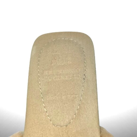 Brunello Cucinelli Shearling Slides – Size 38 (Neutral Beige) - Picture 4 of 7